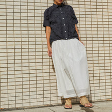 画像をギャラリービューアに読み込む, オーガンジードット柄タックスカート