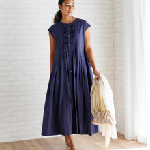 画像をギャラリービューアに読み込む, ウェーブピンタックドレス