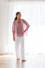 画像をギャラリービューアに読み込む, ピグメントダイ ギャザーブラウス