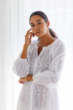 画像をギャラリービューアに読み込む, シフリ刺繍オープンチュニック