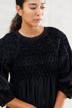 画像をギャラリービューアに読み込む, ハンドスモッキングドレス