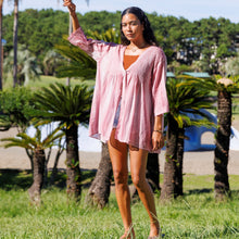 画像をギャラリービューアに読み込む, ピグメントダイ ピンタックブラウス