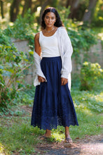 画像をギャラリービューアに読み込む, シフリ刺繍ロングスカート