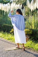 画像をギャラリービューアに読み込む, ピグメントダイ ギャザーブラウス