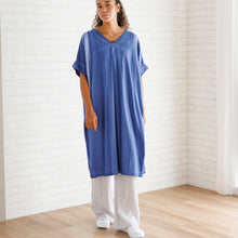 画像をギャラリービューアに読み込む, ピグメントダイ リラックスジャージードレス