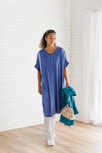 画像をギャラリービューアに読み込む, ピグメントダイ リラックスジャージードレス