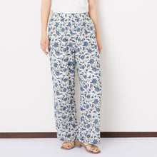 画像をギャラリービューアに読み込む, ブロックプリントリラックスパンツ