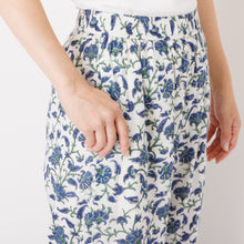 画像をギャラリービューアに読み込む, ブロックプリントリラックスパンツ