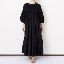 画像をギャラリービューアに読み込む, ハンドスモッキングドレス
