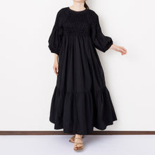 画像をギャラリービューアに読み込む, ハンドスモッキングドレス