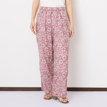 画像をギャラリービューアに読み込む, ブロックプリントリラックスパンツ