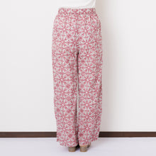 画像をギャラリービューアに読み込む, ブロックプリントリラックスパンツ