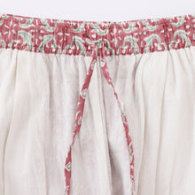画像をギャラリービューアに読み込む, ブロックプリントリラックスパンツ