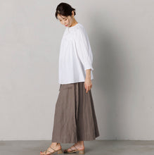 画像をギャラリービューアに読み込む, ハンドスモッキングブラウス