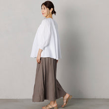 画像をギャラリービューアに読み込む, ハンドスモッキングブラウス