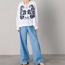 画像をギャラリービューアに読み込む, デニムイージーパンツ