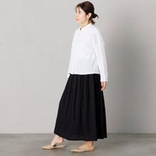 画像をギャラリービューアに読み込む, パッカドファブリックブラウス