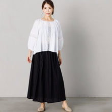 画像をギャラリービューアに読み込む, マニーレースピンタックブラウス