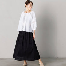 画像をギャラリービューアに読み込む, マニーレースピンタックブラウス