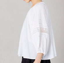 画像をギャラリービューアに読み込む, マニーレースピンタックブラウス