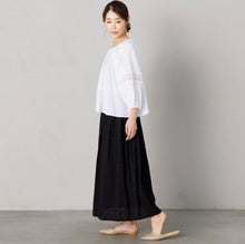 画像をギャラリービューアに読み込む, マニーレースピンタックブラウス