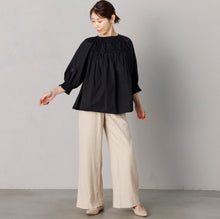 画像をギャラリービューアに読み込む, ハンドスモッキングブラウス