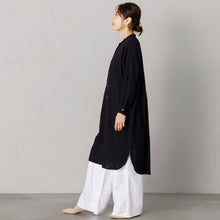 画像をギャラリービューアに読み込む, カットジャガードロングシャツ