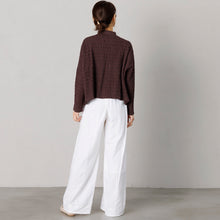 画像をギャラリービューアに読み込む, パッカドファブリックブラウス