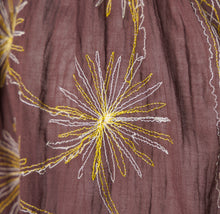 画像をギャラリービューアに読み込む, 幾何フラワー刺繍ブラウス