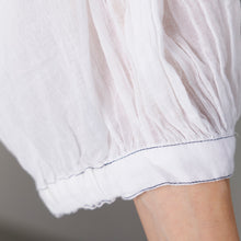 画像をギャラリービューアに読み込む, アンティークボタニカル刺繍ブラウス