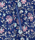 画像をギャラリービューアに読み込む, インド ブロックプリント(木版) 2WAY キルトトートバック