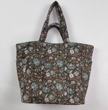 画像をギャラリービューアに読み込む, インド ブロックプリント(木版) 2WAY キルトトートバック